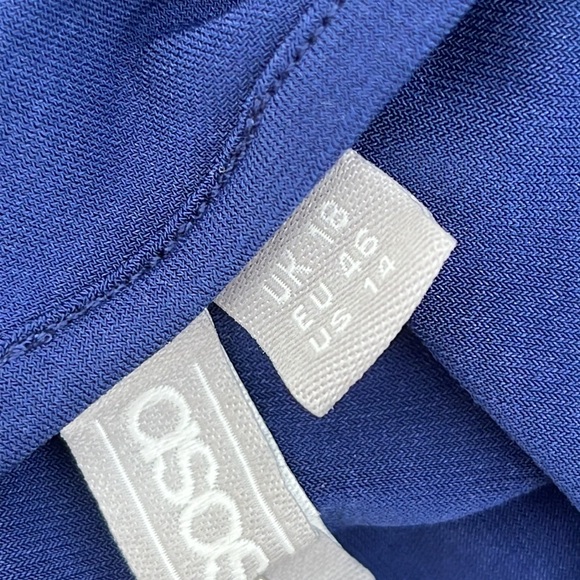 ASOS cold Shoulder wrap dress 14 - Picture 12 of 13